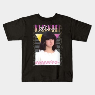 Akina Nakamori Retro Aesthetic Fan Art Kids T-Shirt